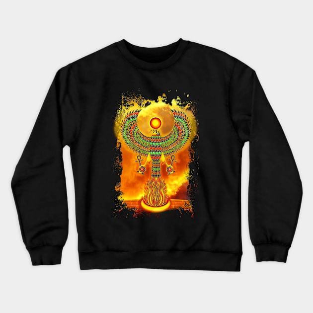 Phoenix Rising Crewneck Sweatshirt by Magmata